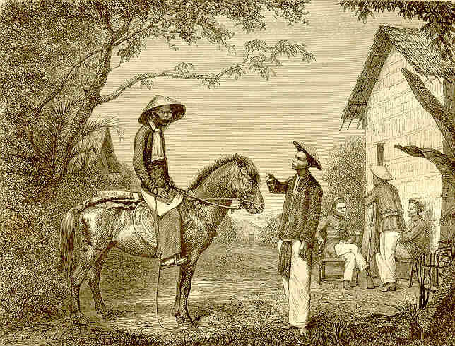 Binh lính người Việt ở Sài Gòn.