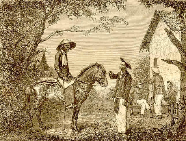 Binh lính người Việt ở Sài Gòn.