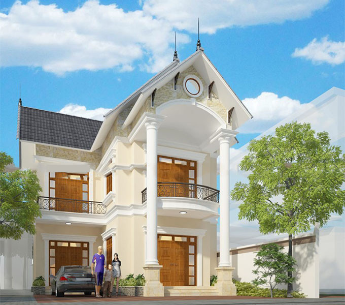 Những mẫu nhà 500 triệu 2 tầng tiện nghi, nhìn mê mẩn - Hình 3 Nhung mau nha 500 trieu 2 tang tien nghi, nhin me man-Hinh-3