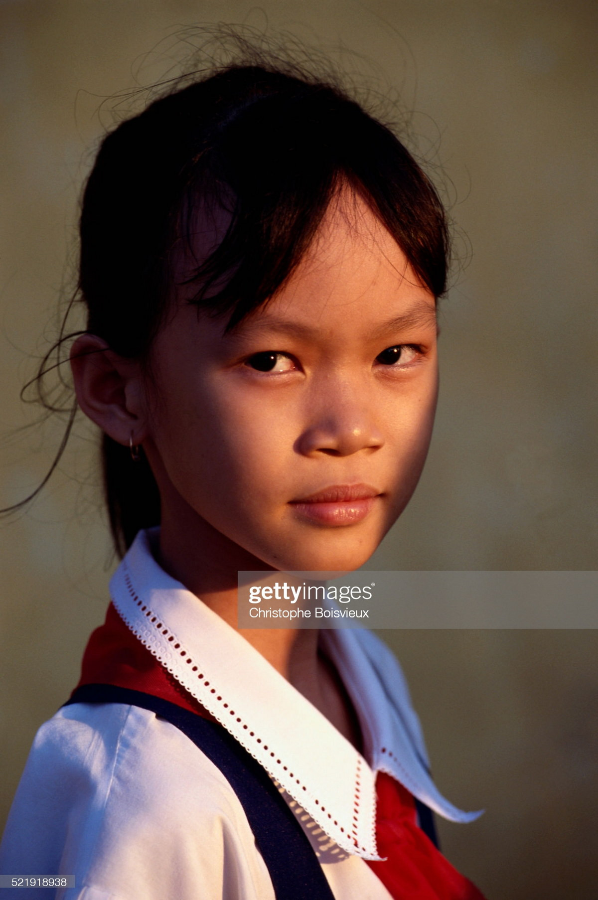 Chân dung một nữ sinh THCS.