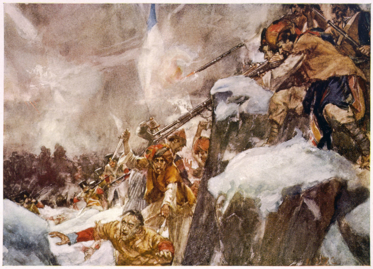 Đến đèo Khyber, một cuộc thảm sát khủng khiếp đã diễn ra, khi người Afghanistan không có một chút nương tay nào đối với lực lượng Anh-Ấn bại trận và các nhân viên tùy tùng.