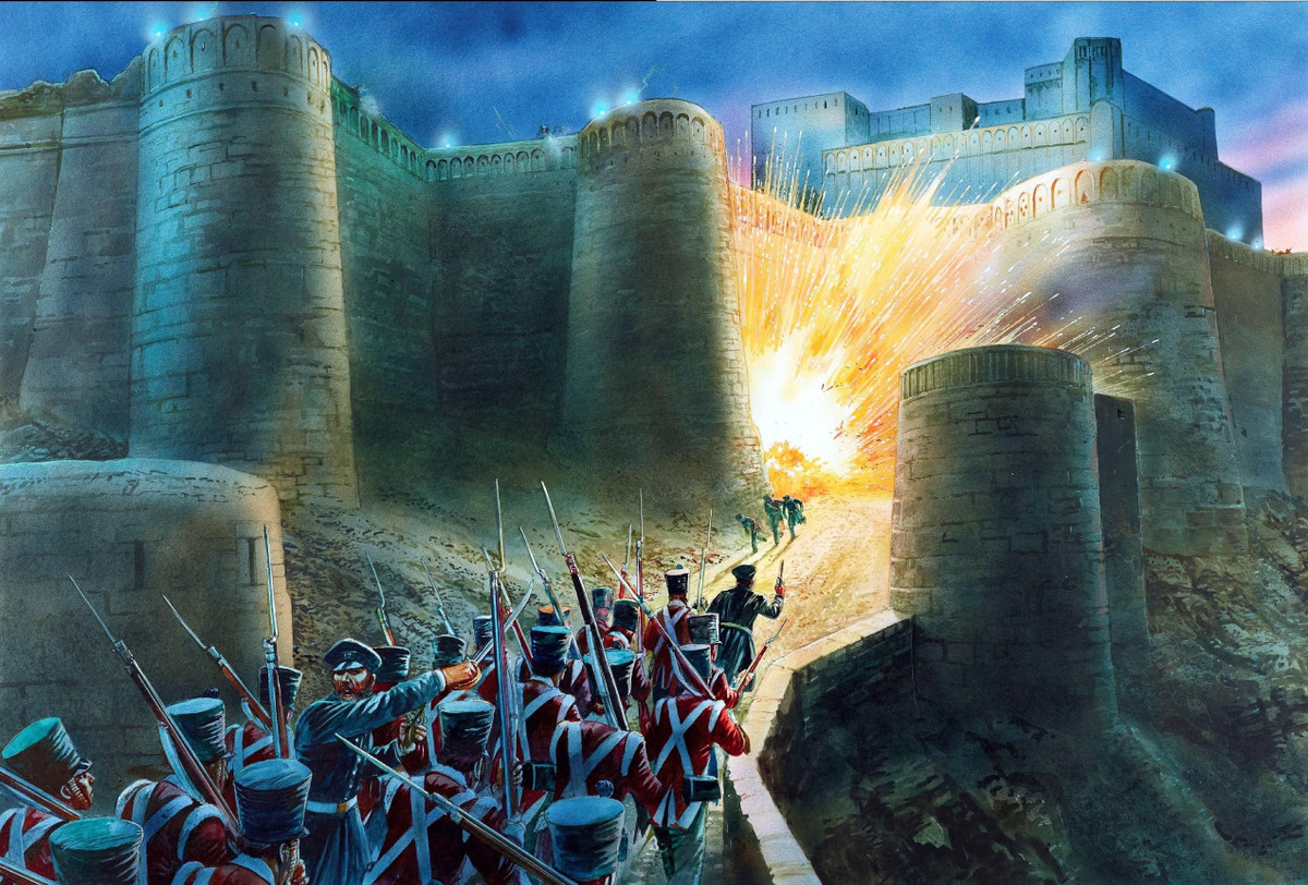 Lật lại vụ quân Anh bị thảm sát ở Afghanistan năm 1842 - Hình 2 Lat lai vu quan Anh bi tham sat o Afghanistan nam 1842-Hinh-2