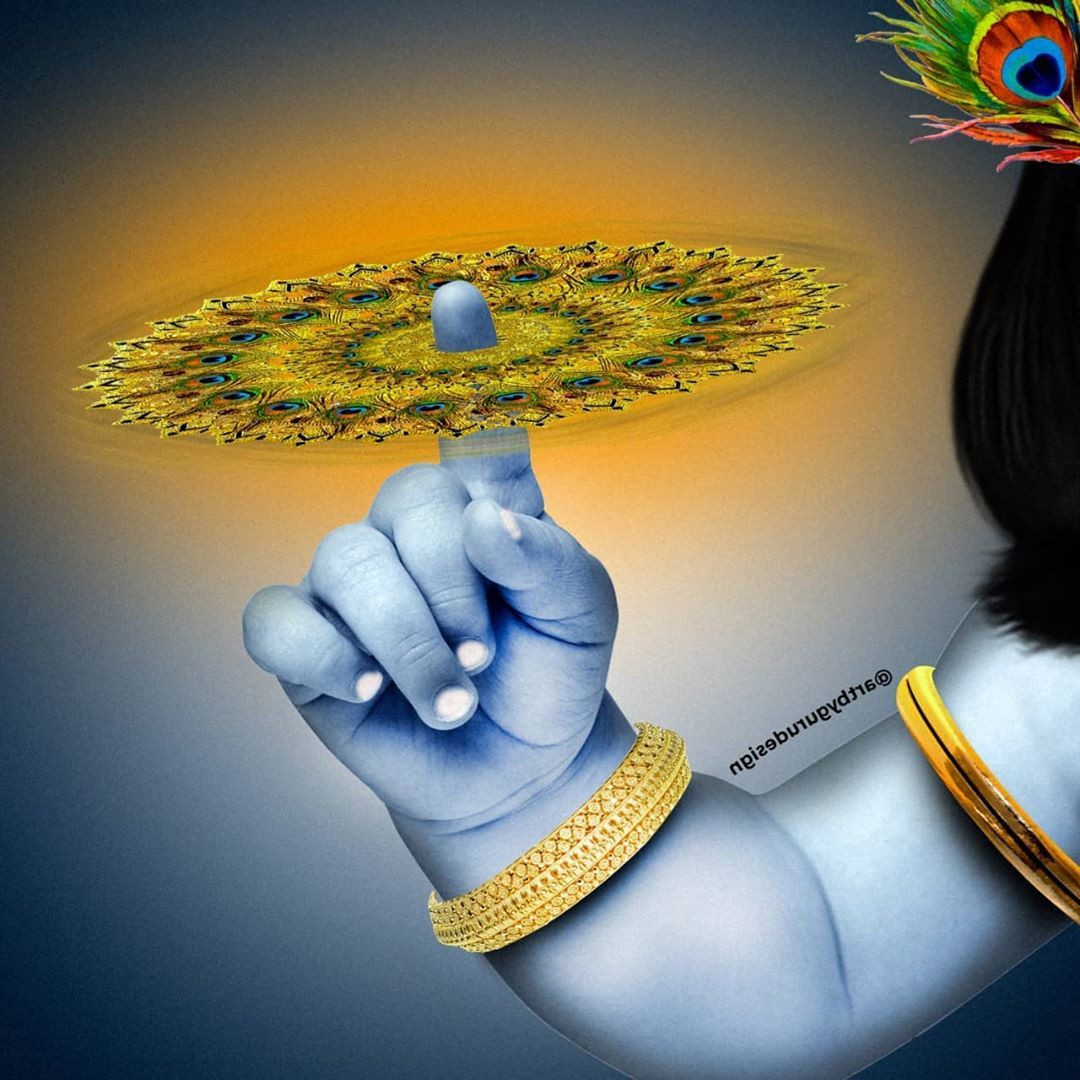 Thần Vishnu nổi giận liền chém đứt ngang thân Rahu bằng vũ khí Sudershan Chakra, nhưng vì nước trường sinh đã ngấm phần trên nên con quỷ không chết, ngược lại nó đã trở thành bất tử mặc dù chỉ còn lại hai chi trước.