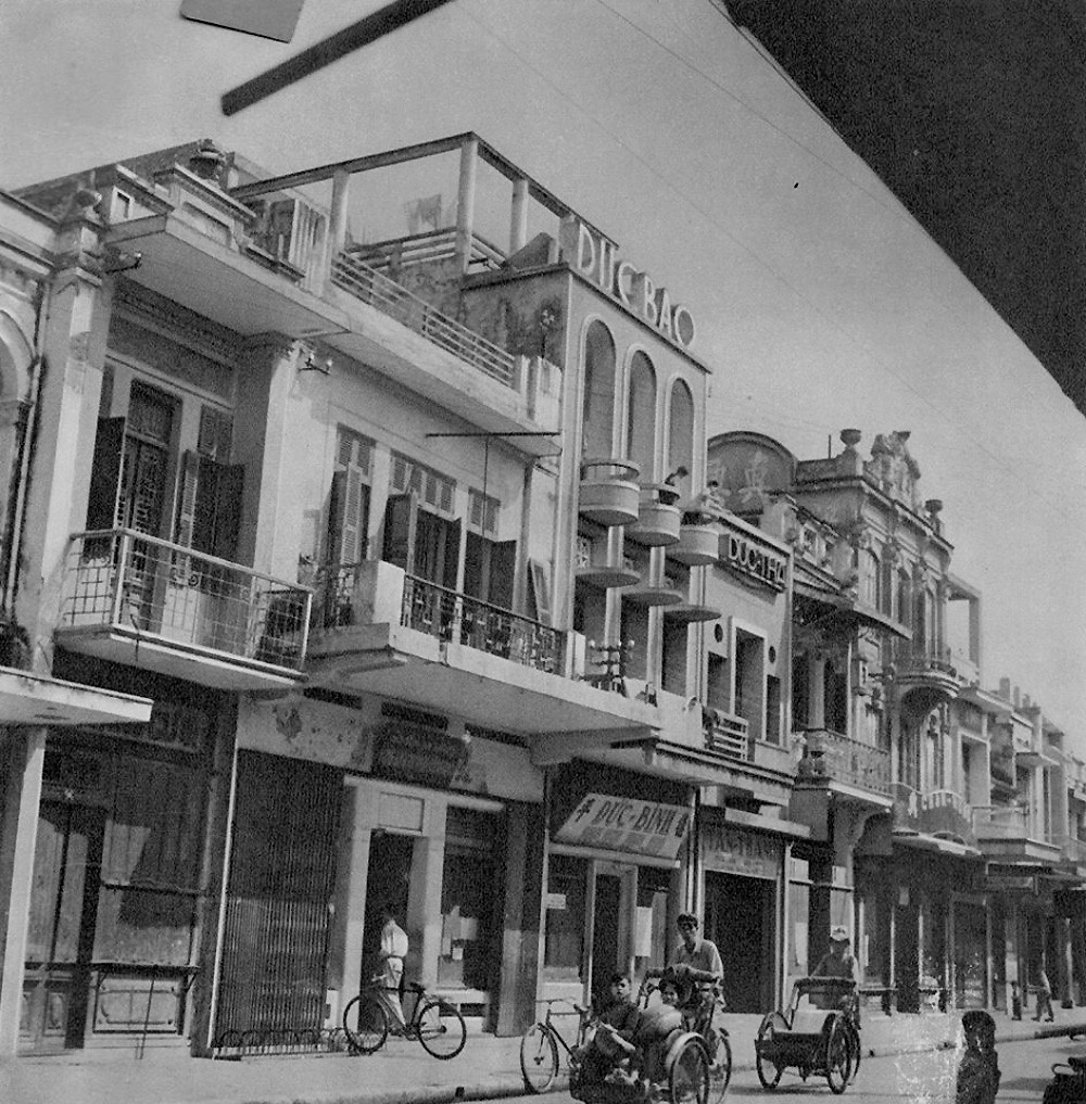 Phố Hàng Bạc năm 1959, ảnh của nhiếp ảnh gia Hungary Rév Miklós.