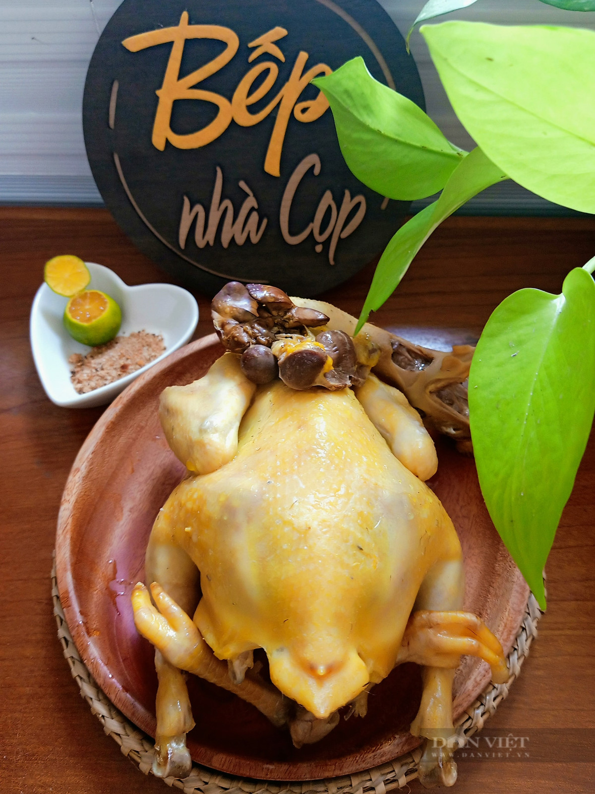 Luoc ga khong can nuoc van chin thom, ngot thit