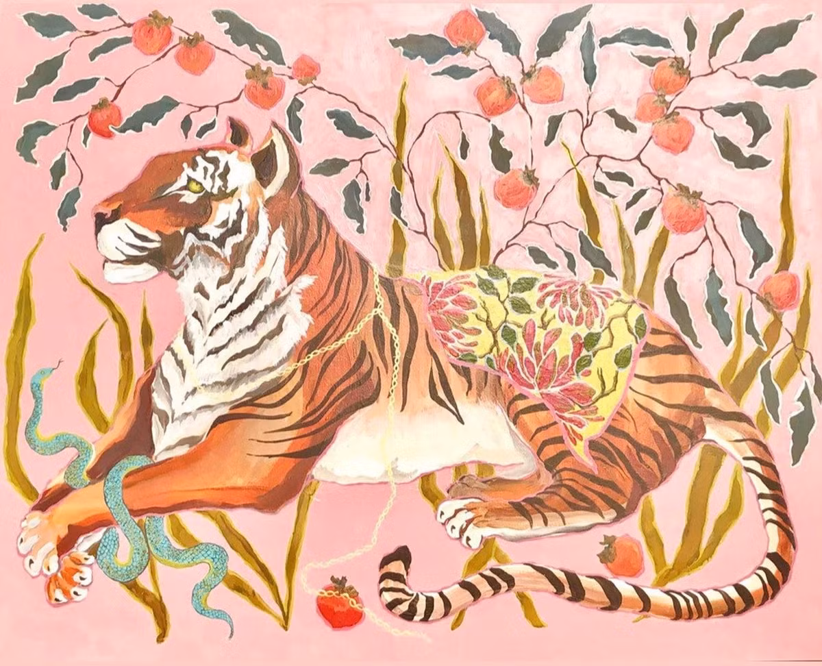 Tọa sơn quan hổ đấu: Ngồi ở trên núi cao mà xem cọp đánh nhau bình thản quan sát chuyện đấu đá của người ta vì không liên quan đến mình.