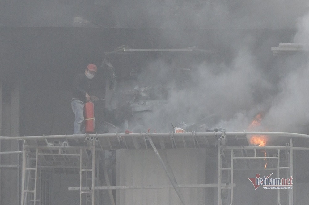 Chay tai cong truong xay dung Toa an nhan dan TP Ha Noi-Hinh-3