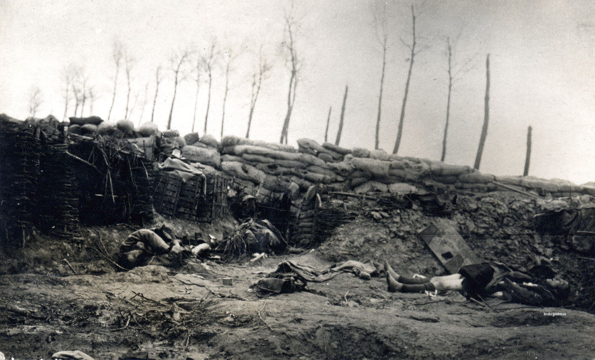 Không được bạo vệ trước cuộc tấn công bằng khí độc, quân Pháp - Algeria trên bốn dặm tiền tuyến chết như ngả rạ. Phòng tuyến của lực lượng Liên minh tại Ypres hầu như đã bị phá vỡ.