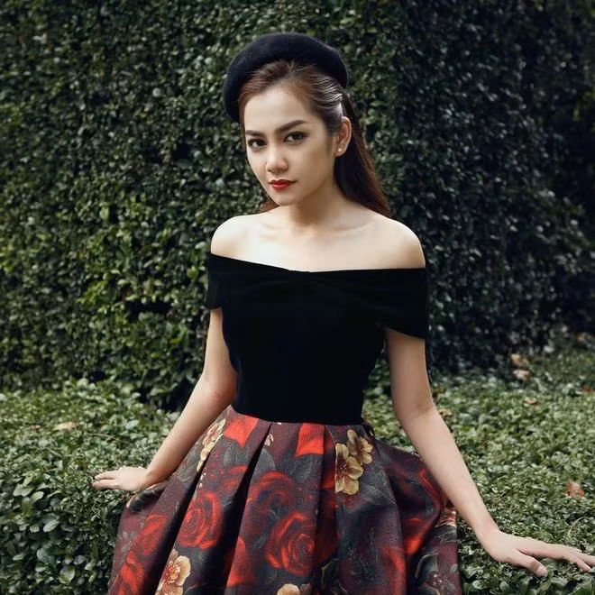 Minh Hang co co em dau xinh dep khong kem-Hinh-2