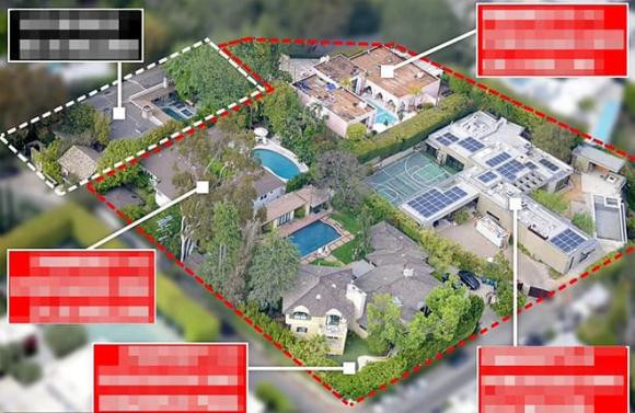 Khu phuc hop bon ngoi nha tri gia hang trieu do la cua Leonardo DiCaprio