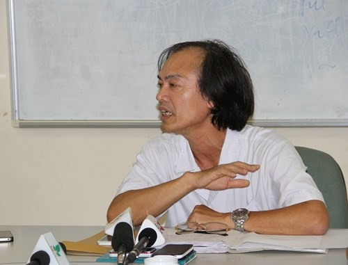 PGS.TS Nguyễn Tiến Dũng, Trưởng khoa Nhi BV Bạch Mai. Ảnh: Lê Phương.