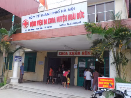 BV Đa khoa Hoài Đức - nơi xảy ra vụ nhân bản kết quả xét nghiệm động trời