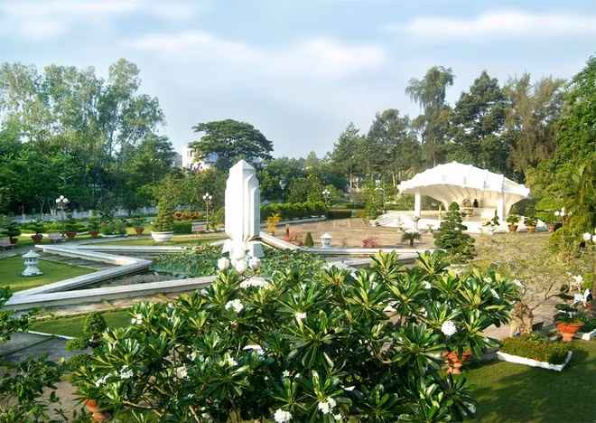 TP Cao Lãnh được xác định giữ vai trò tỉnh lỵ, trung tâm hành chính, chính trị, kinh tế, văn hóa của Đồng Tháp. Ảnh: Bảo tàng Hồ Chí Minh.