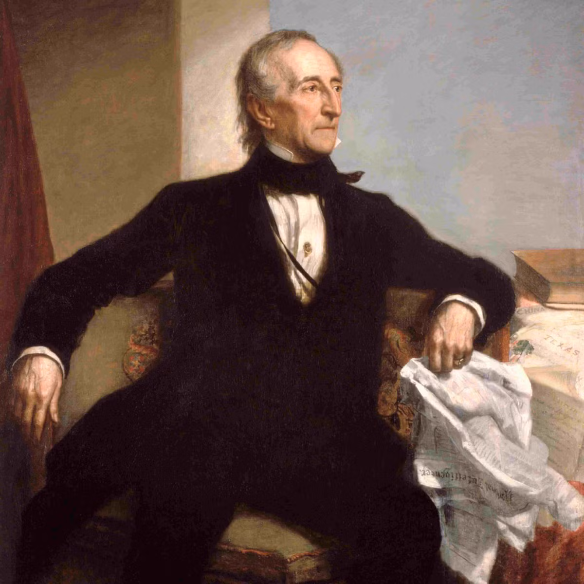  10. John Tyler là tổng thống thứ 10 của Mỹ, tại vị từ năm 1841 đến 1845. Ông là phó tổng thống dưới thời cố Tổng thống William Henry Harrison - người qua đời chỉ 31 ngày sau khi trở thành người quyền lực nhất xứ cờ hoa. Cố tổng thống Tyler sinh ra trong gia đình danh giá ở Virginia. Ông được thừa kế đồn điền thuốc lá rộng hơn 4 km2. Quy đổi theo tỷ giá ngày nay, tài sản của ông Tyler ước tính trị giá khoảng 57 triệu USD. Ảnh: History.