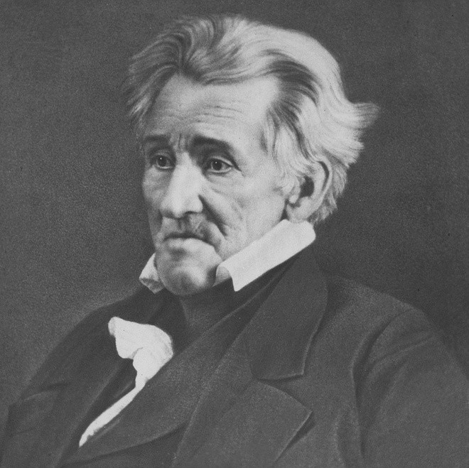 br/> 4. Andrew Jackson tích lũy được khối tài sản ròng 132 triệu USD sau thời gian làm tổng thống thứ 7 của Mỹ. Sinh ra ở thuộc địa Carolina, ông Jackson sử dụng nô lệ để phát triển sự nghiệp cá nhân. Ông từng làm nhà sản xuất yên ngựa, nhà giáo dục và có sự nghiệp luật sư thành công trước khi bước vào chính trường. Ảnh: Wiki.