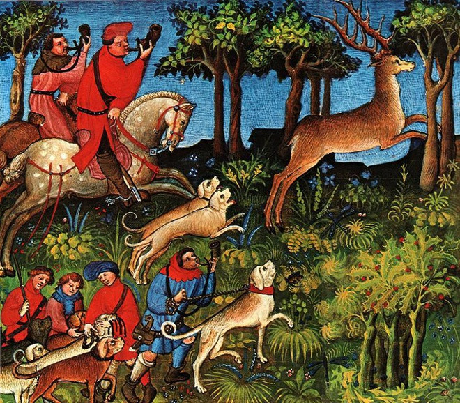 Năm 1392, khi được hộ tống qua khu rừng, vua Charles VI gặp một người đàn ông, cảnh báo rằng có kẻ phản bội vua. Sau đó, một hiệp sĩ làm rơi thanh giáo của mình. Vua nổi điên, bắt đầu chém giết. Ông giết chết hai người trước khi hôn mê.