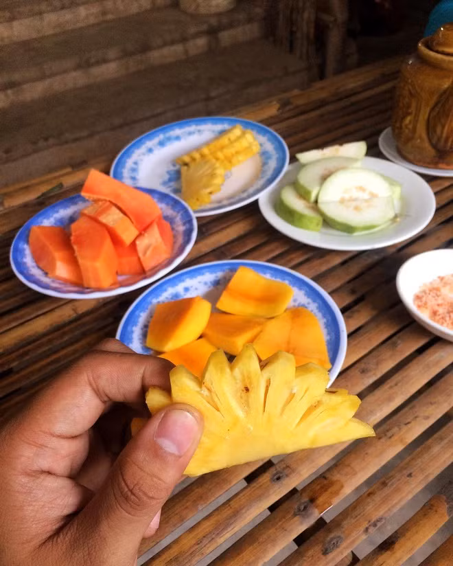 Đến cù lao Thới Sơn, du khách có thể trải nghiệm đi xuồng, tham quan bằng xe ngựa, chơi trò chơi dân gian Nam Bộ, nghe đờn ca tài tử, tìm hiểu nghề nuôi ong lấy mật, thưởng thức các loại trái cây đặc sản như nhãn, thơm, xoài, mít, sa bô chê, thanh long ruột đỏ... Ảnh: Iam.hiuhip.