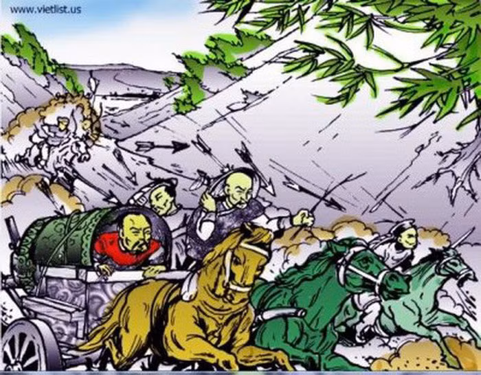  Ải Nội Bàng (1288): Biết tin đoàn thuyền lương của Trương Văn Hổ bị đánh chìm ở Vân Đồn (Quảng Ninh), quân Nguyên hoàn toàn suy sụp, Thoát Hoan quyết định rút quân về nước theo 2 đường thủy bộ. Đích thân Thoát Hoan chỉ huy quân bộ rút về Trung Quốc. Khi đến ải Nội Bàng (Lạng Sơn), đạo quân Nguyên bị phục binh của Phạm Ngũ Lão đổ ra đánh, Thoát Hoan phải chui vào ống đồng thoát thân.