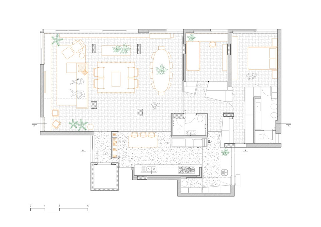 Sơ đồ căn hộ.