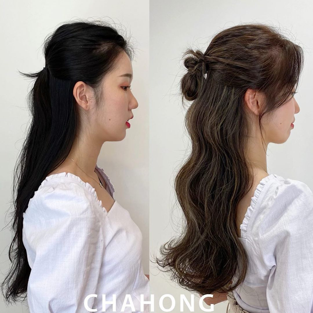 Thay đổi cách buộc tóc giúp chị em lên vài chân kính - Hình 6 Thay doi cach buoc toc giup chi em len vai chan kinh-Hinh-6