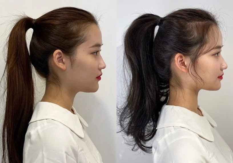 Thay đổi cách buộc tóc giúp chị em lên vài chân kính - Hình 8 Thay doi cach buoc toc giup chi em len vai chan kinh-Hinh-8
