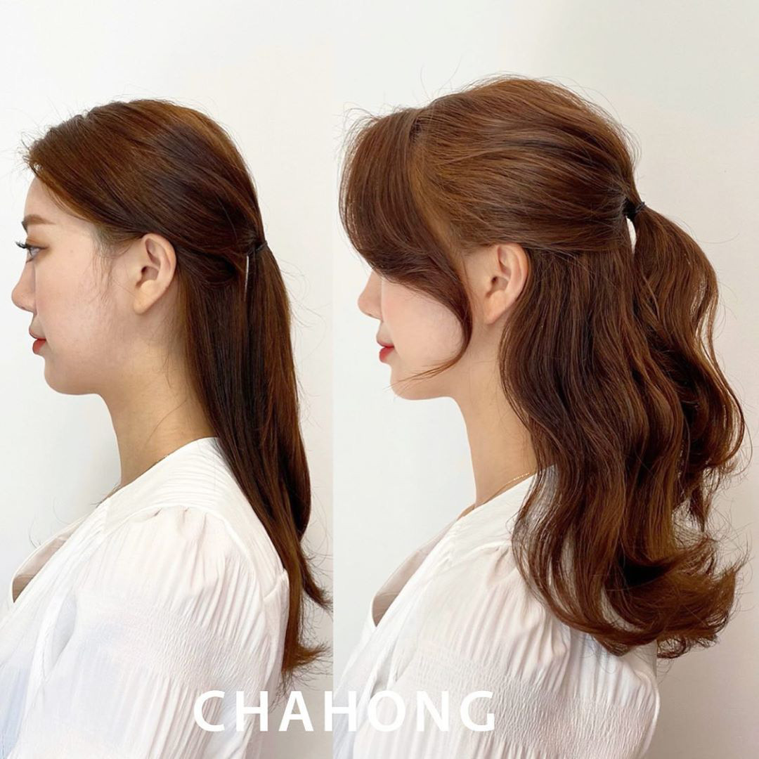 Thay đổi cách buộc tóc giúp chị em lên vài chân kính - Hình 5 Thay doi cach buoc toc giup chi em len vai chan kinh-Hinh-5