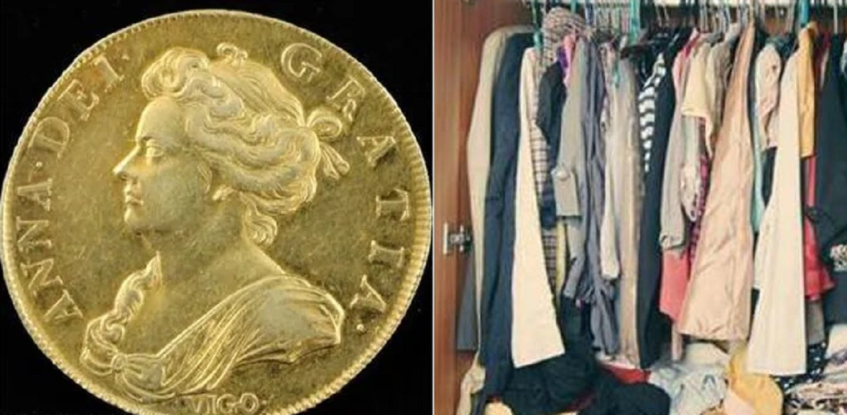 Tôi đã tìm một ý kiến thứ hai và họ được xác nhận nó là thật, rồi tôi đi gặp bà ấy để đưa tin tốt. Bà ấy rất điềm tĩnh về điều đó. Chúng tôi không biết làm sao ông ấy có được đồng tiền này. Ông ấy hẳn đã thừa hưởng nó".