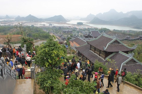 Khu du lịch Bái Đính (tỉnh Ninh Bình).