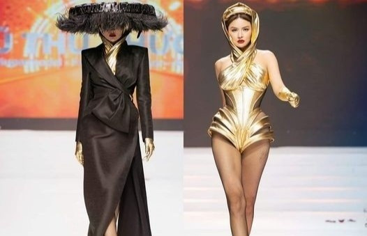 Vi sao kieu catwalk cua Vu Thu Phuong bi chi trich lam lo?