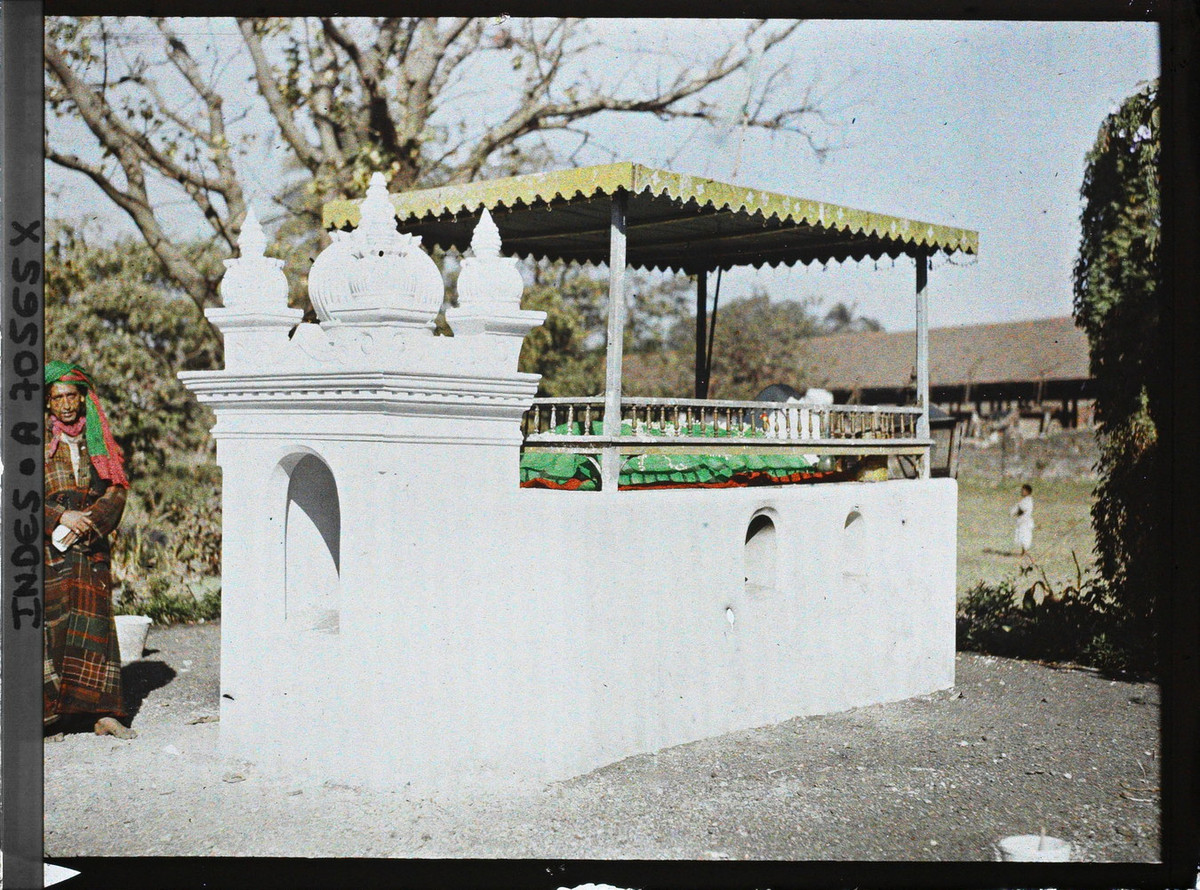 Một ngôi mộ của người Hồi giáo.