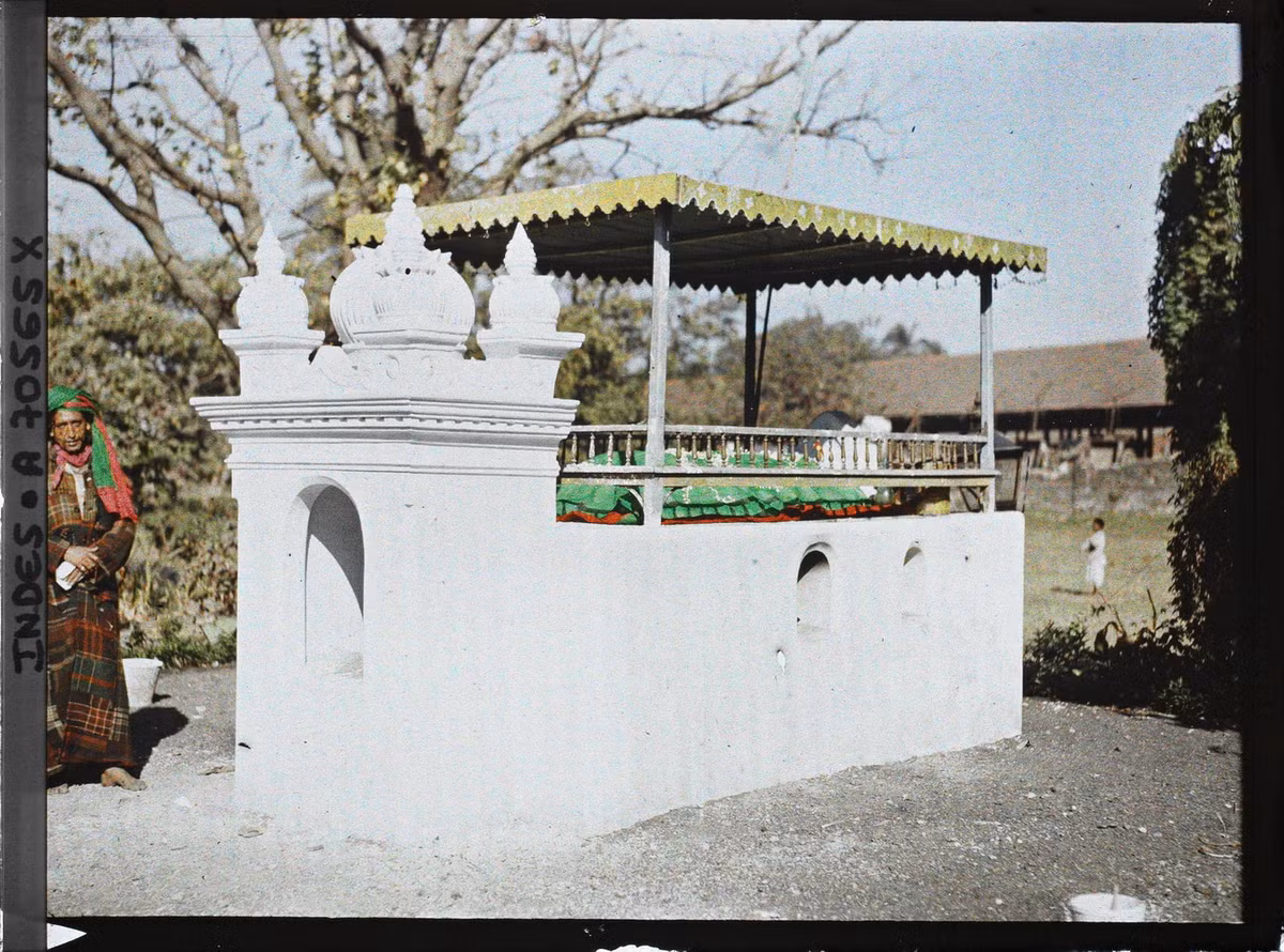 Một ngôi mộ của người Hồi giáo.