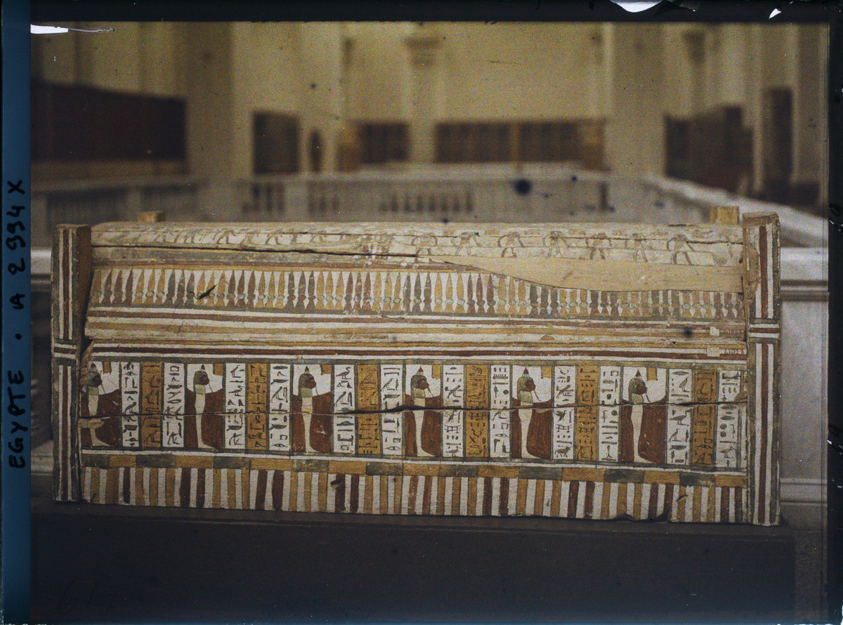 Cỗ quan tài có niên đại vào Vương triều Ai Cập thứ 23.