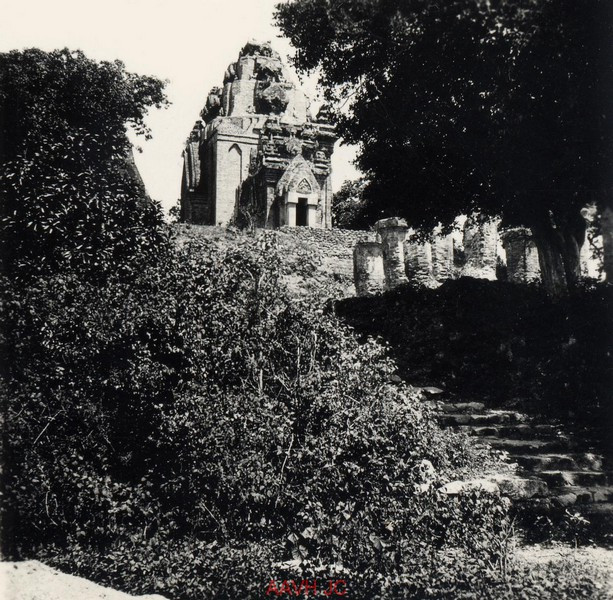 Tháp Po Nagar ở Nha Trang năm 1934.