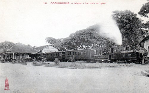 Ga Mỹ Tho năm 1905.