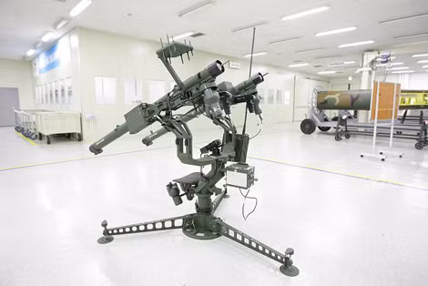 Hệ thống tên lửa phòng không tầm thấp Chiron của Hàn Quốc.