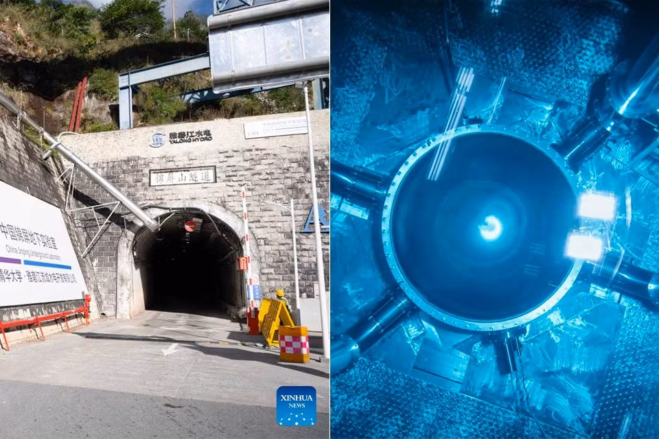 Phòng thí nghiệm vật lý sâu nhất thế giới nghiên cứu về vật chất tối Phong thi nghiem vat ly sau nhat the gioi nghien cuu ve vat chat toi