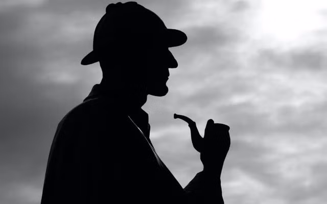 Theo các tác phẩm của Conan Doyle, Sherlock Holmes sinh năm 1854, sống ở số 221B phố Baker, London (Anh) cùng bác sĩ Watson, bạn thân và người viết tiểu sử cho ông. Với một chiếc kính lúp, ông có thể suy đoán nhân dạng thủ phạm từ những dấu vết để lại như vết chân, vết giày dép, vết bánh xe và tàn thuốc. Sherlock Holmes còn được biết đến là người gan dạ, có tinh thần thép và khỏe mạnh. Ông dám đối mặt những hiểm nguy, tự mình khám phá các bí ẩn chết người mà không nao núng. Ảnh: Daily Mail.