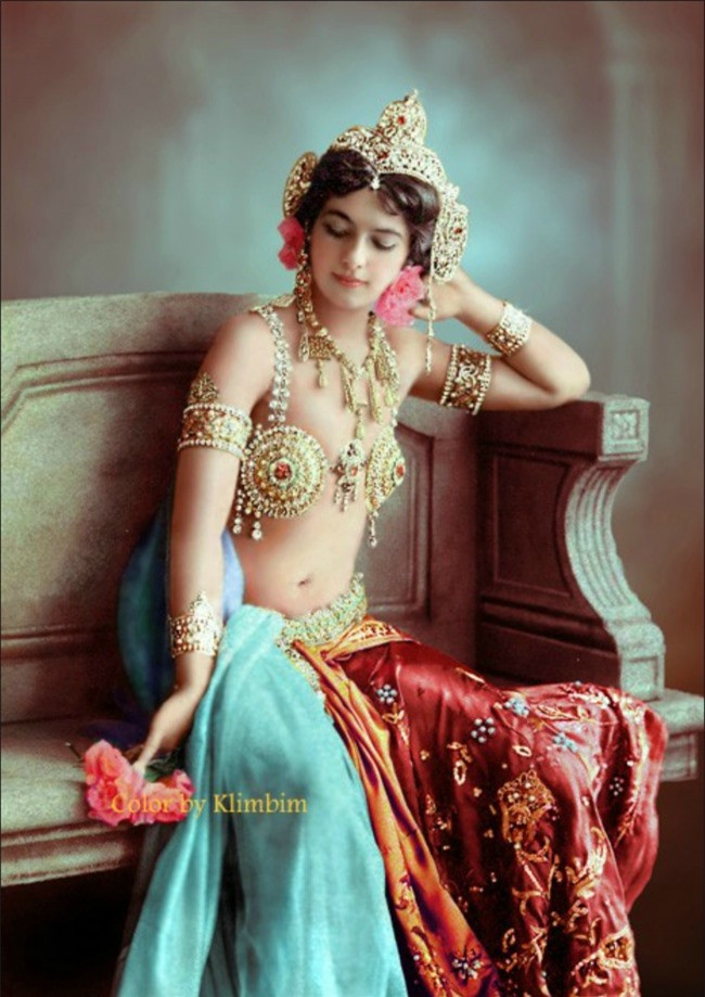 Mata Hari trong những năm 1900.