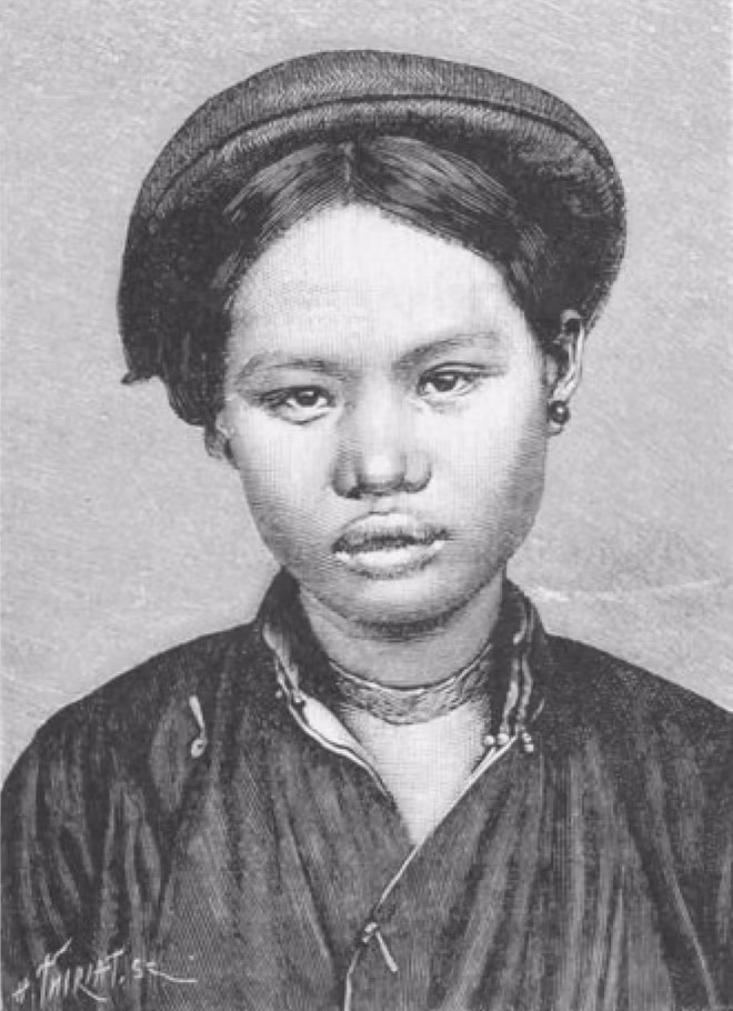 br/> Ký sự "Ba mươi tháng ở Bắc kỳ" được chia làm năm phần đăng từ năm 1889 đến năm 1891. Năm 1892, tác giả sửa tên thành Une campagne au Tonkin (Một chiến dịch ở Bắc kỳ) để nhà xuất bản Hachette (Paris) in toàn bộ tác phẩm và 229 tranh khắc, bản đồ tuyệt đẹp về Việt Nam. Trong hình trên là một cô gái An Nam môi sưng vì ăn trầu.