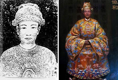 Hiệp Hòa là vua thứ 6 của triều Nguyễn. Ông được Tôn Thất Thuyết và Nguyễn Văn Tường đưa lên làm vua sau khi Dục Đức bị phế truất. Sau khi lên ngôi, Hiệp Hòa lại có tư tưởng thân Pháp, muốn loại bỏ 2 đại thần đang thao túng triều đình. Việc bại lộ, ông bị phế truất và phải tự tử.