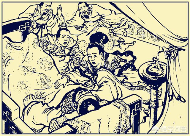 Năm 200, Viên Thiệu quyết chiến quân Tào ở trận Quan Độ và bị đánh bại. Từ đây, Thiệu sinh bệnh, không gượng nổi, sau đó thổ huyết chết. Thiệu chết rồi, vợ Thiệu là Lưu Thị bắt 5 nàng hầu yêu quý nhất của Thiệu đem giết đi. Sợ âm hồn của những người ấy xuống chín suối còn đi lại được với Viên Thiệu, Lưu Thị bèn sai gọt tóc, đâm nát mặt mũi, băm nát mình mẩy họ.