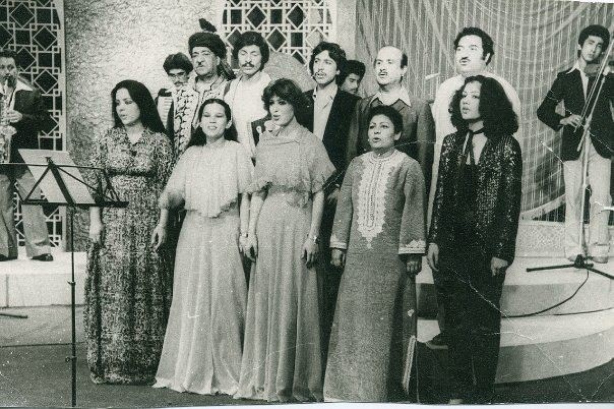 Một dàn hợp xướng ở Afghanistan.