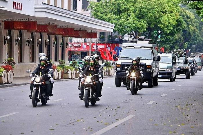 Cong an Ha Noi ra quan bao dam an ninh trat tu SEA Games 31-Hinh-9