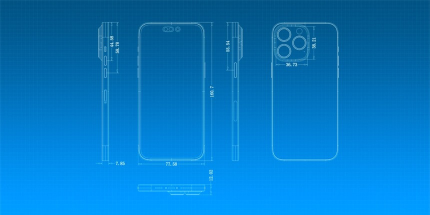 Rò rỉ thiết kế hoàn thiện của iPhone 14 Pro ảnh 1