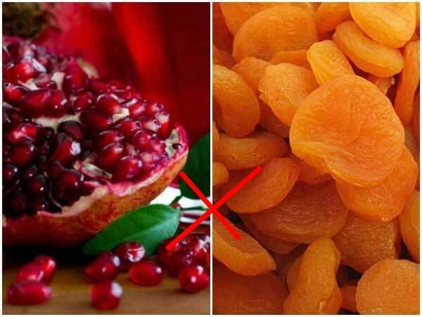 Nhung loai trai cay ky nhau, ket hop chung khac nao 