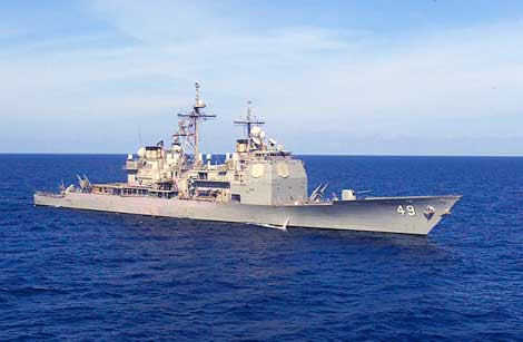 Tuần dương hạm tên lửa USS Vincennes (CG-49).