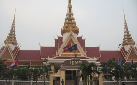 Trụ sở Quốc hội Campuchia.
