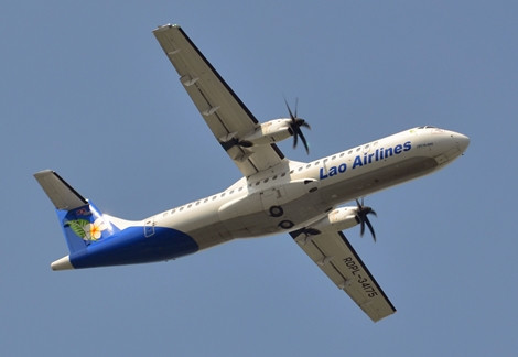 Máy bay ATR 72 của Lao Airlines.