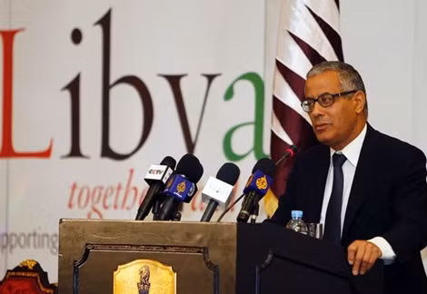 Thủ tướng Libya, Ali Zeidan.