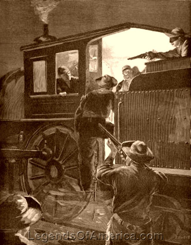 Thay vì cướp ngân hàng hoặc xe ngựa, nhiều tên tội phạm Mỹ đã nhận ra rằng các tuyến đường sắt xuyên lục địa và đường sắt liên khu vực mới được xây dựng ở miền Tây là mục tiêu vô cùng hấp dẫn.